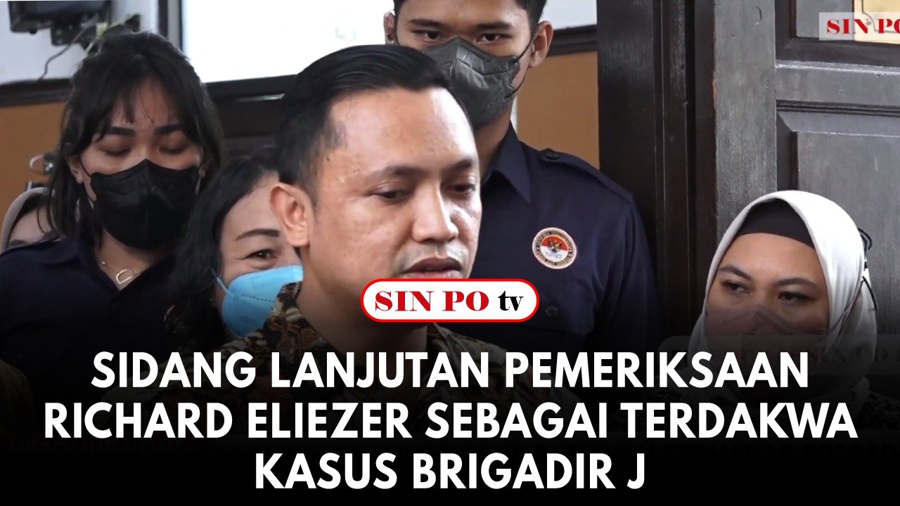 Sidang Lanjutan Pemeriksaan Richard Eliezer Sebagai Terdakwa Kasus Brigadir J