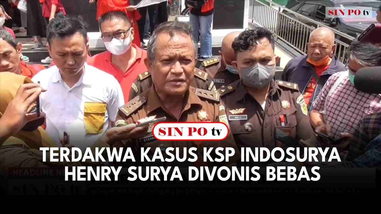 Terdakwa Kasus KSP Indosurya Henry Surya Divonis Bebas