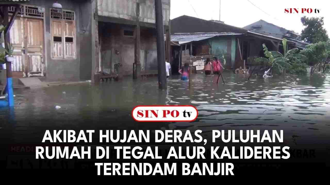 Akibat Hujan Deras, Puluhan Rumah Di Tegal Alur Kalideres Terendam Banjir