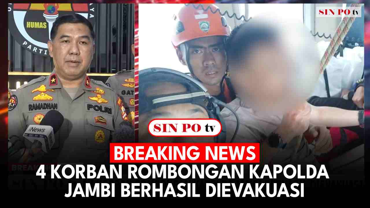 4 Korban Rombongan Kapolda Jambi Berhasil Dievakuasi