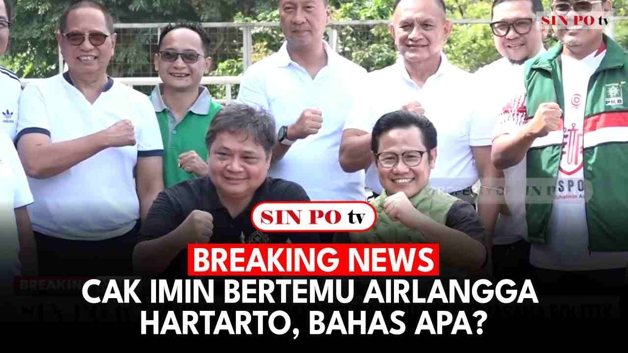 BREAKING NEWS - Cak Imin bertemu Airlangga Hartarto, Bahas Apa?