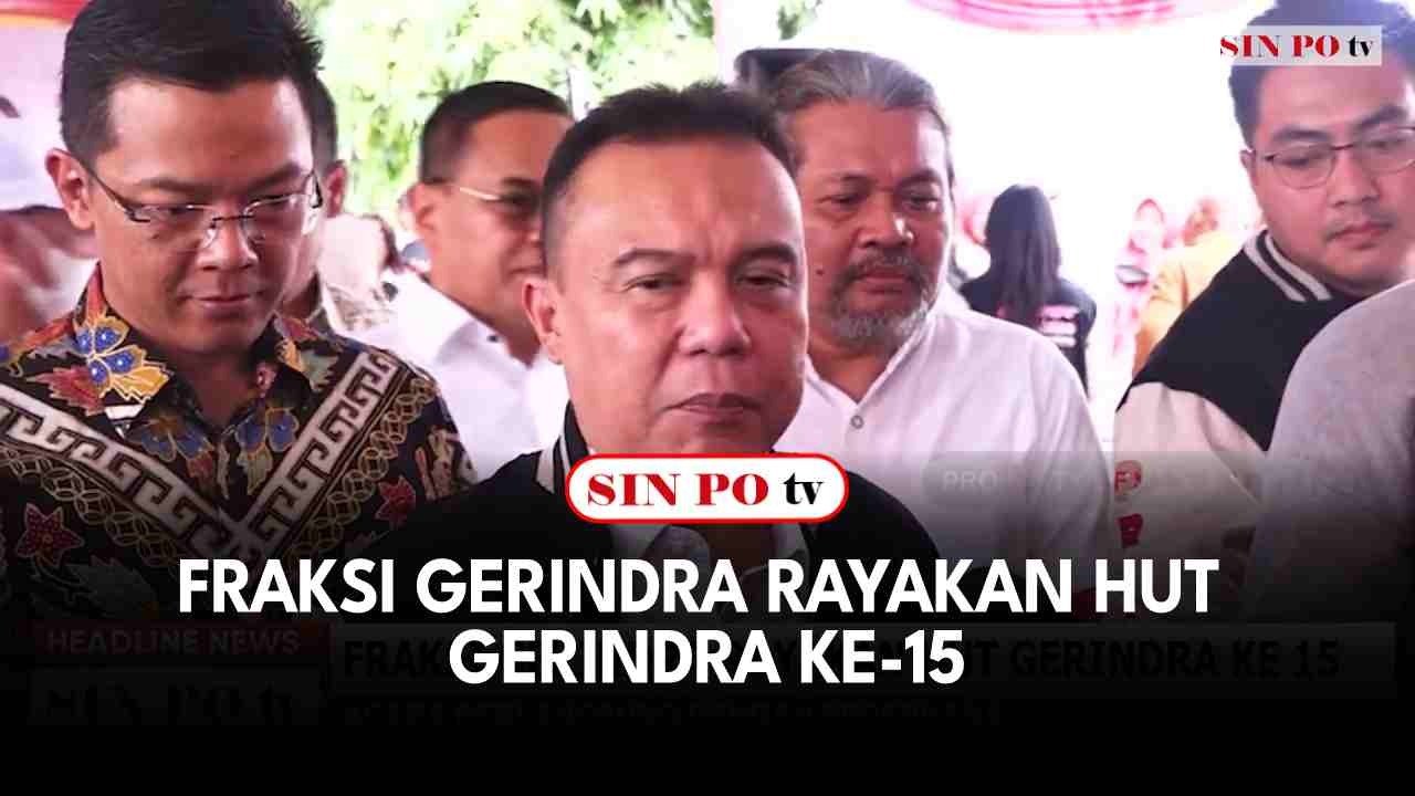 Fraksi Gerindra Rayakan HUT Gerindra Ke-15