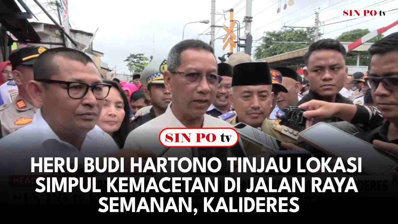 Heru Budi Hartono Tinjau Lokasi Simpul Kemacetan di Jalan Raya Semanan, Kalideres