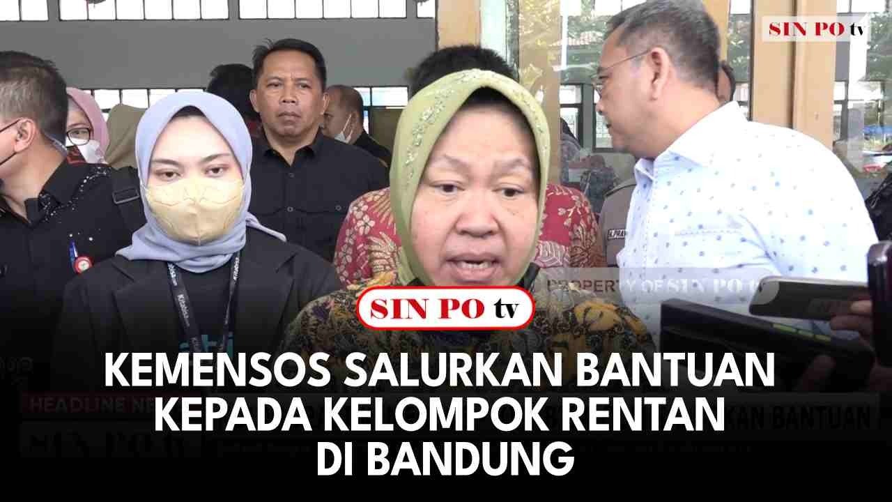 Kemensos Salurkan Bantuan Kepada Kelompok Rentan di Bandung