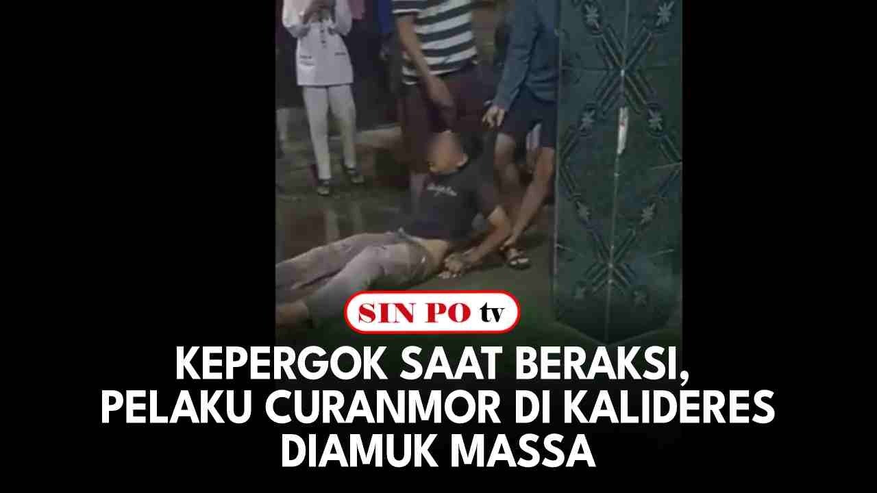 Kepergok Saat Beraksi, Pelaku Curanmor Di Kalideres Diamuk Massa