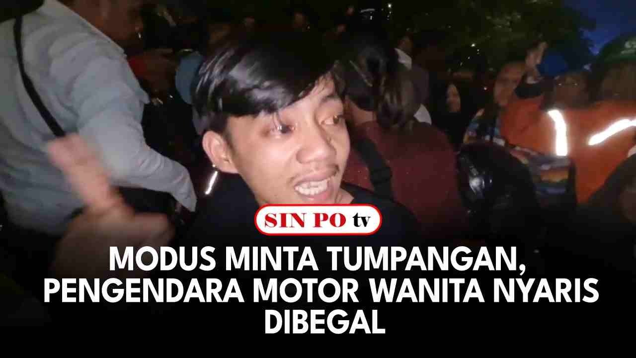 Modus Minta Tumpangan, Pengendara Motor Wanita Nyaris Dibegal