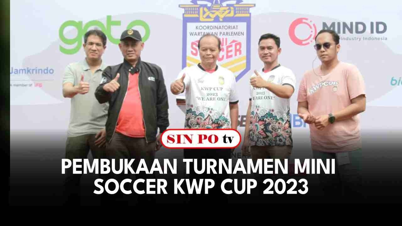 Pembukaan Turnamen Mini Soccer KWP Cup 2023