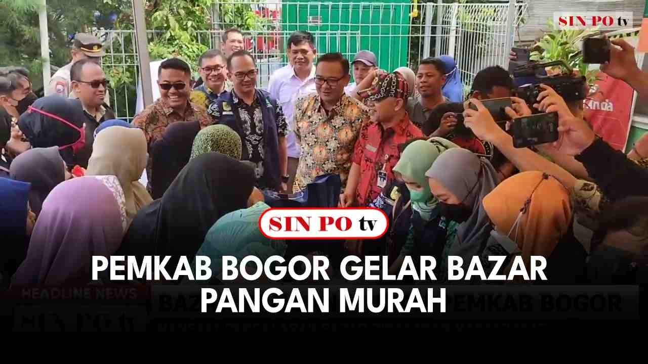 Pemkab Bogor Gelar Bazar Pangan Murah