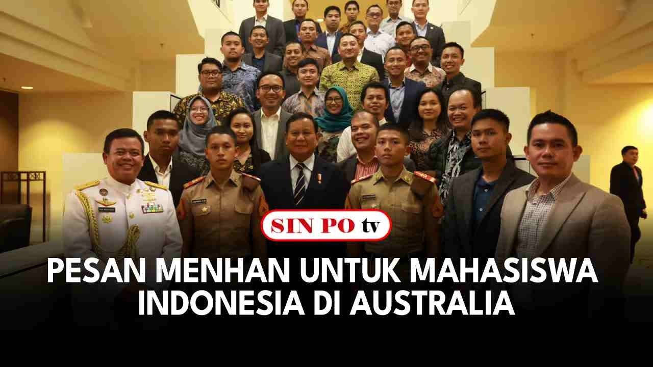 Pesan Menhan Untuk Mahasiswa Indonesia di Australia