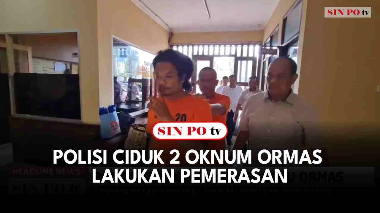 Polisi Ciduk 2 Oknum Ormas Lakukan Pemerasan