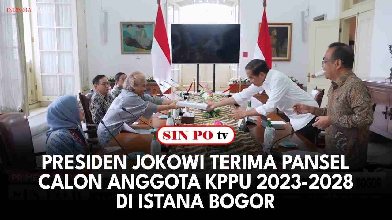 Presiden Jokowi Terima Pansel Calon Anggota KPPU 2023-2028 Di Istana Bogor