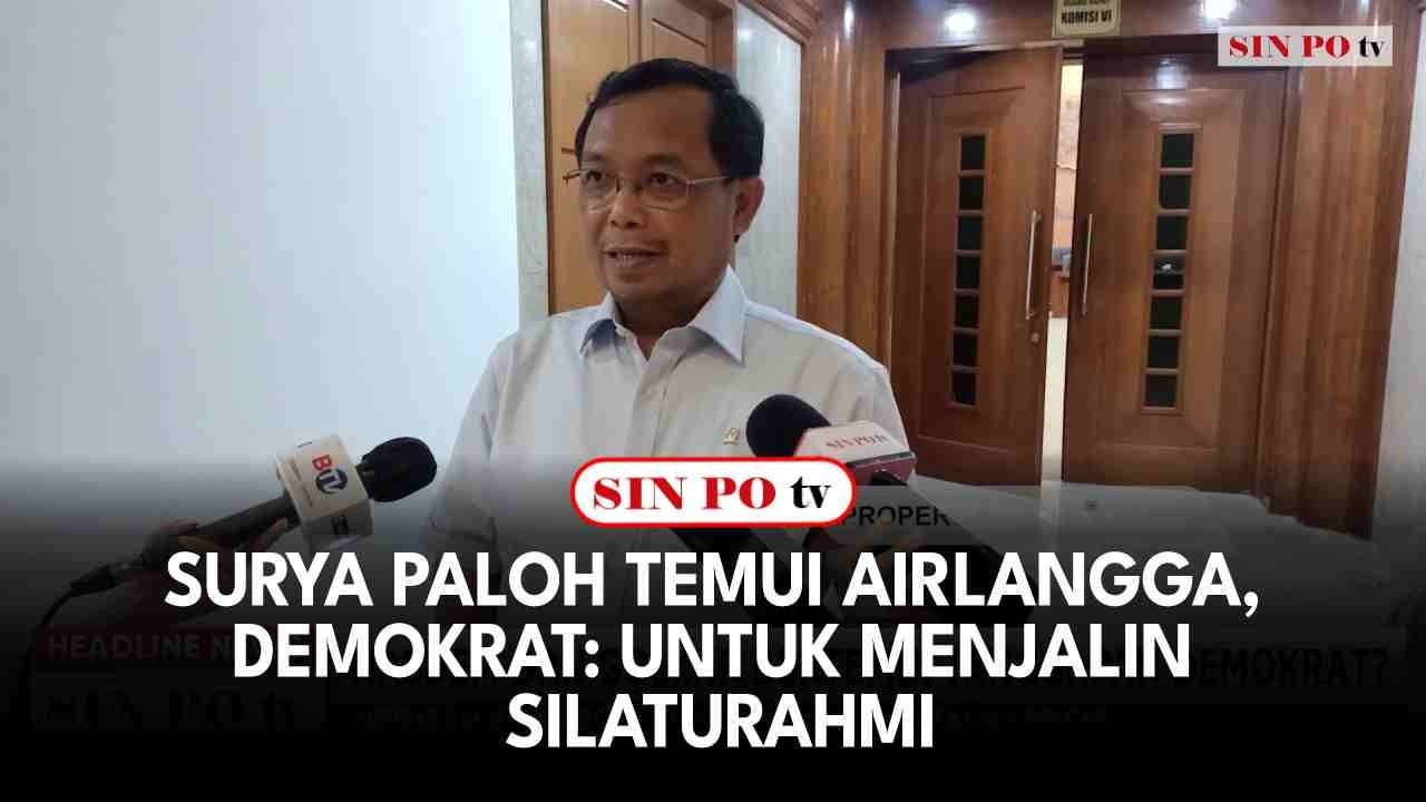 Surya Paloh Temui Airlangga, Demokrat: Untuk Menjalin Silaturahmi