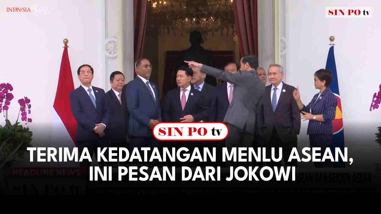 Terima Kedatangan Menlu ASEAN, Ini Pesan Dari Jokowi