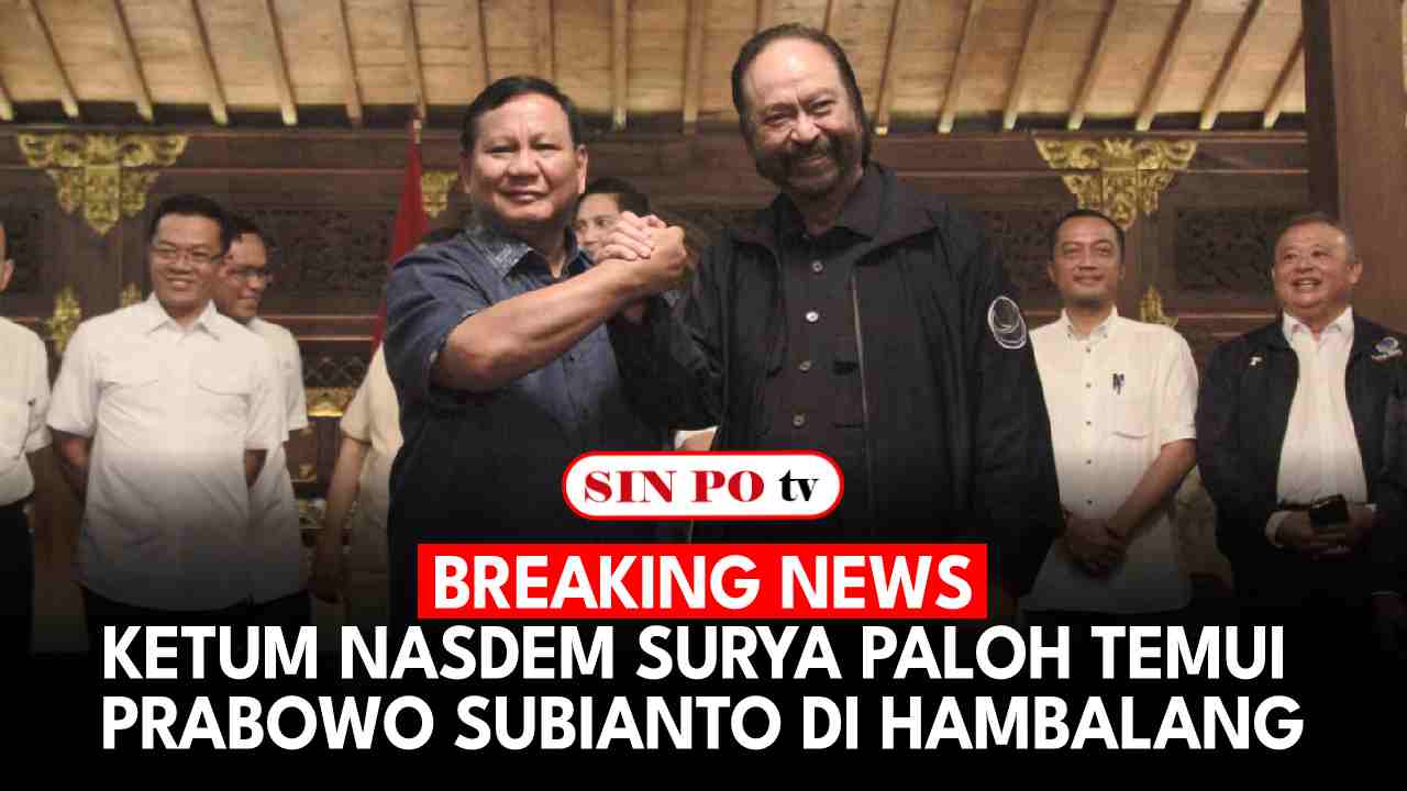 Ketum Partai Nasdem Surya Paloh Temui Prabowo Subianto Di Hambalang