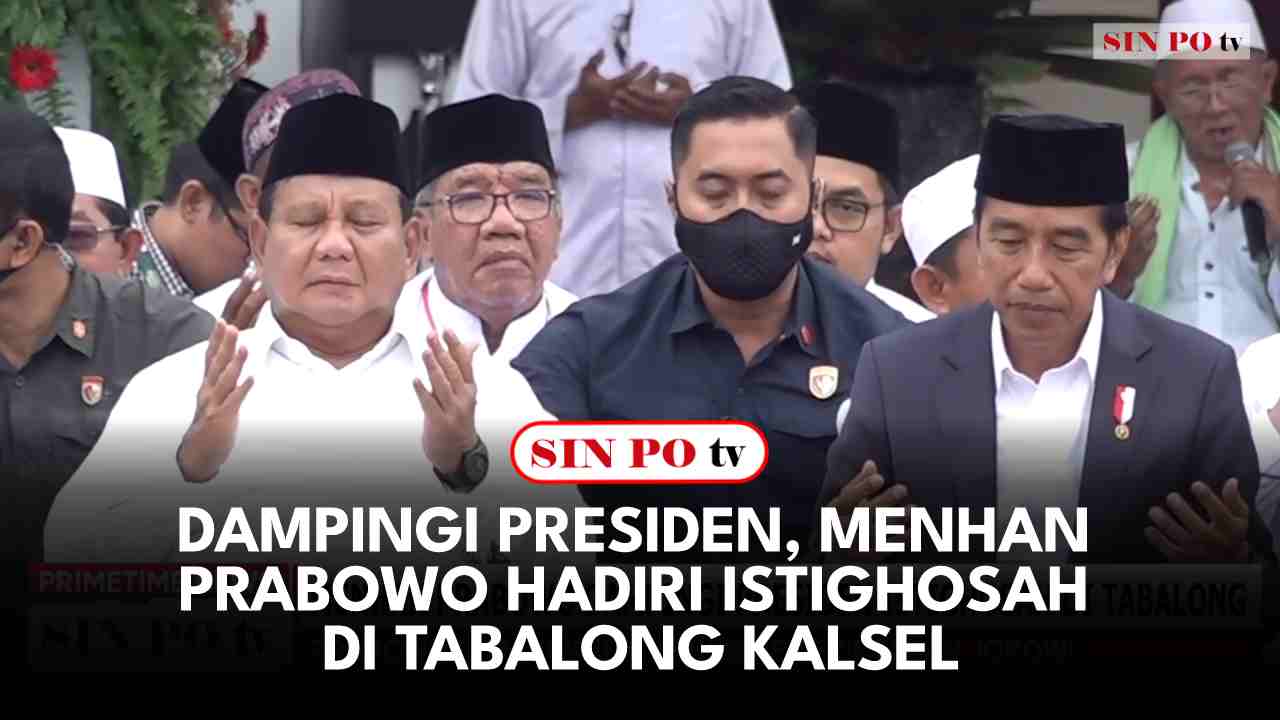 Menteri Pertahanan Prabowo Subianto mendampingi agenda kunjungan kerja Presiden Jokowi