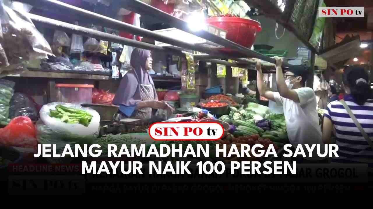 Jelang Ramadhan Harga Sayur Mayur Naik 100 Persen