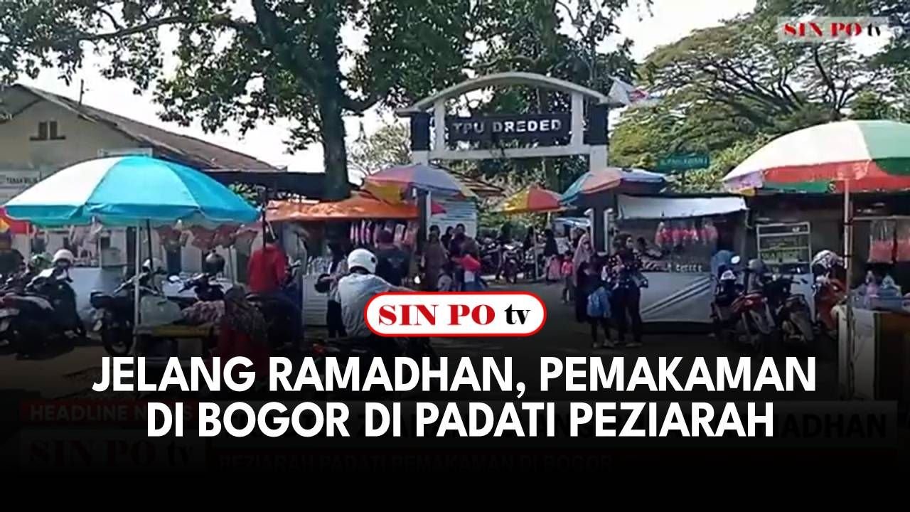 Jelang Ramadhan, Pemakaman Di Bogor Di Padati Peziarah