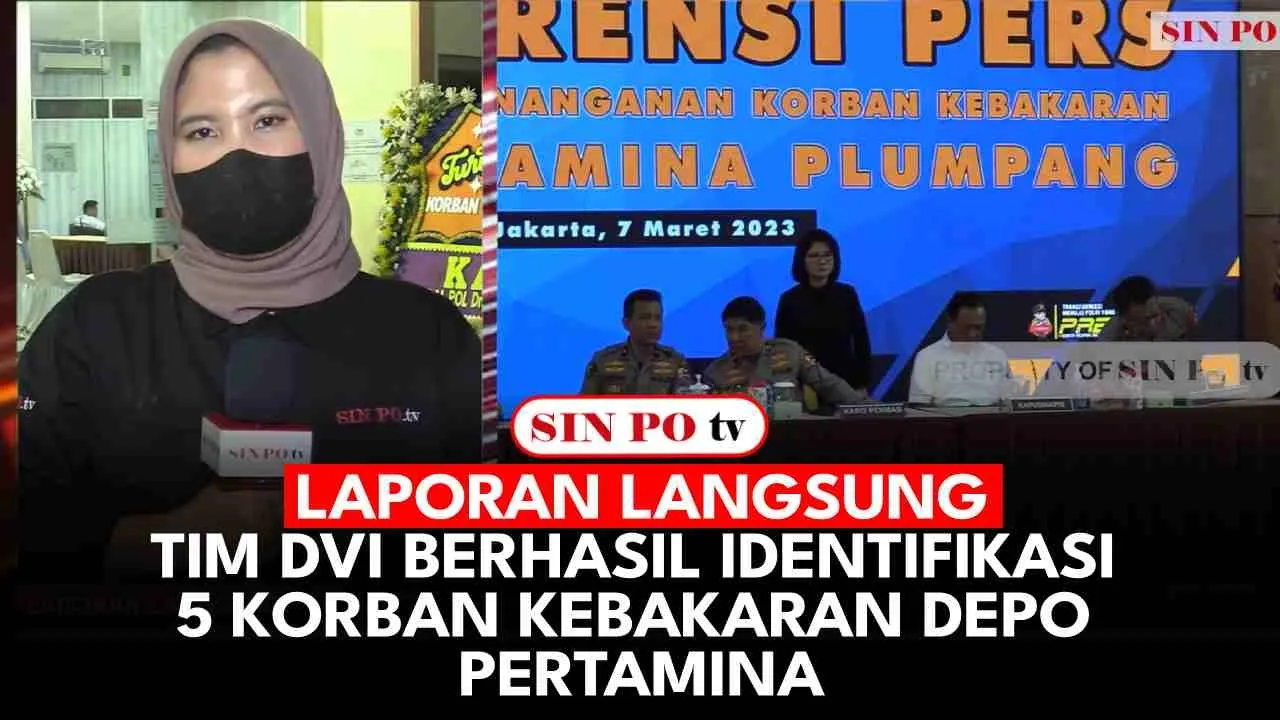 Laporan Langsung - Tim DVI berhasil Identifikasi 5 Korban Kebakaran Depo Pertamina