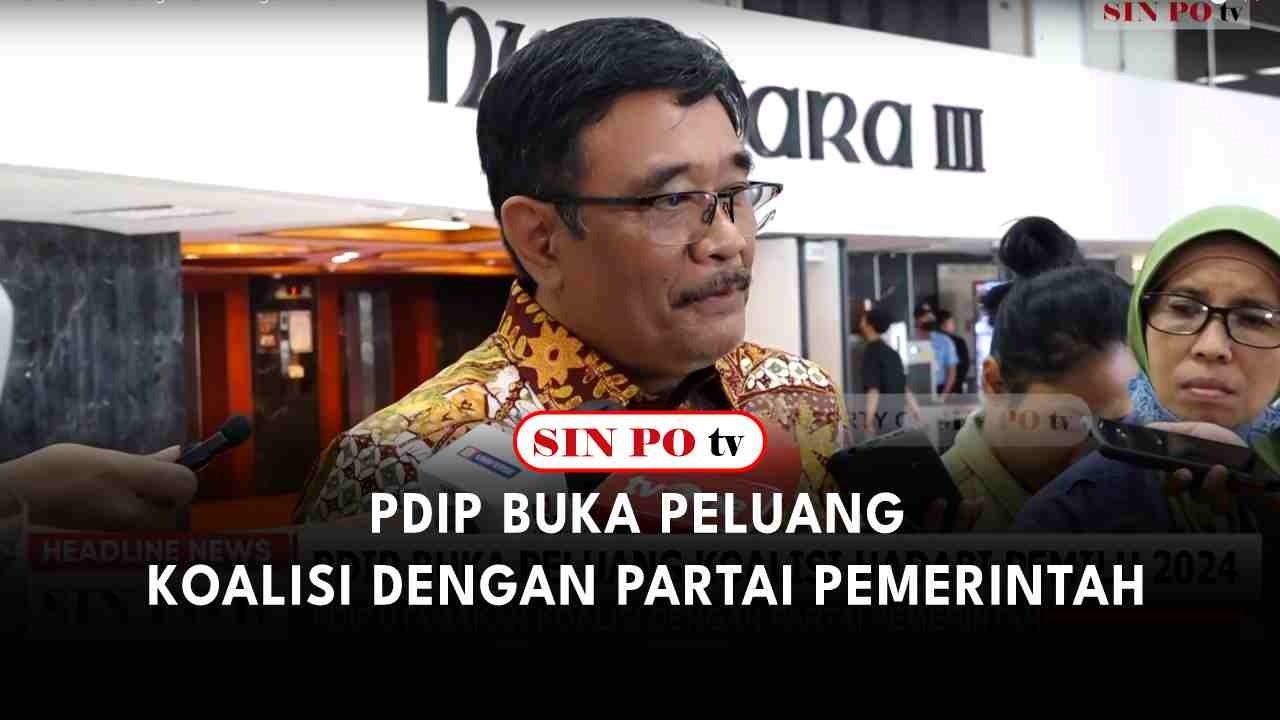 PDIP Buka Peluang Koalisi Dengan Partai Pemerintah