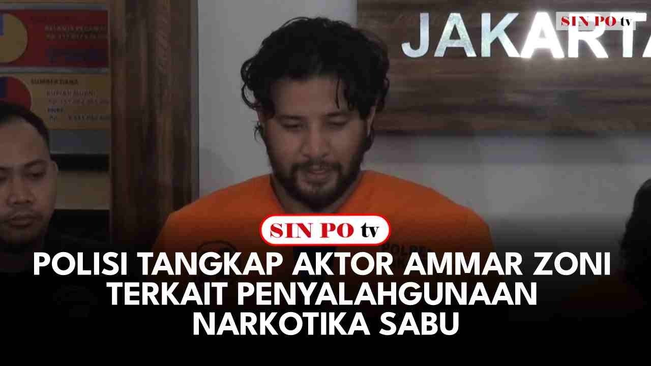 Polisi Tangkap Aktor Ammar Zoni Terkait Penyalahgunaan Narkotika Sabu