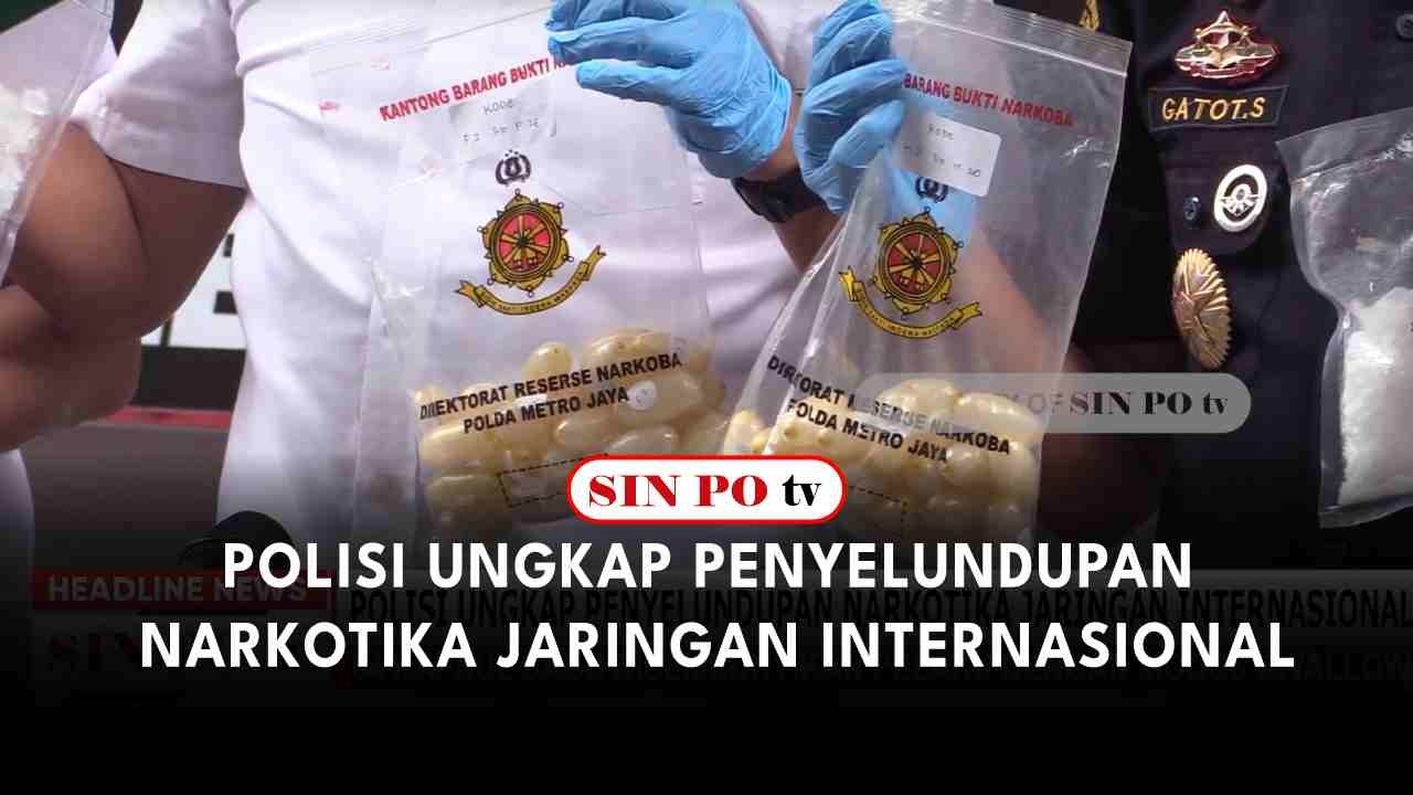 Polisi Ungkap Penyelundupan Narkotika Jaringan Internasional