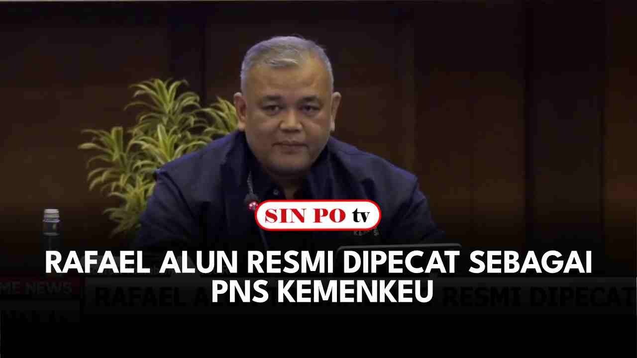 Rafael Alun Resmi Dipecat Sebagai PNS Kemenkeu