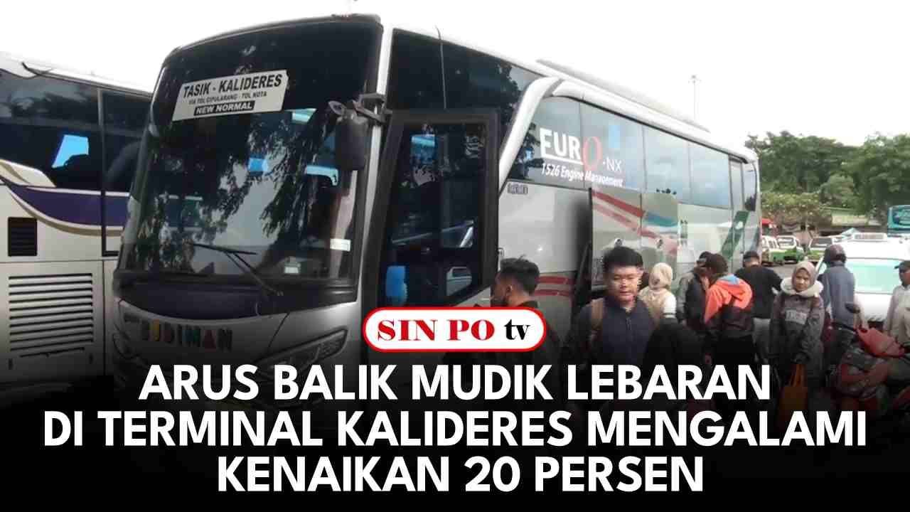 Arus Balik Mudik Lebaran Di Terminal Kalideres Mengalami Kenaikan 20 Persen