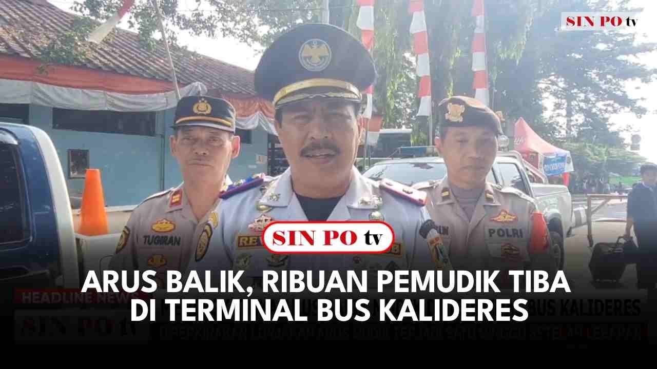 Arus Balik, Ribuan Pemudik Tiba Di Terminal Bus Kalideres