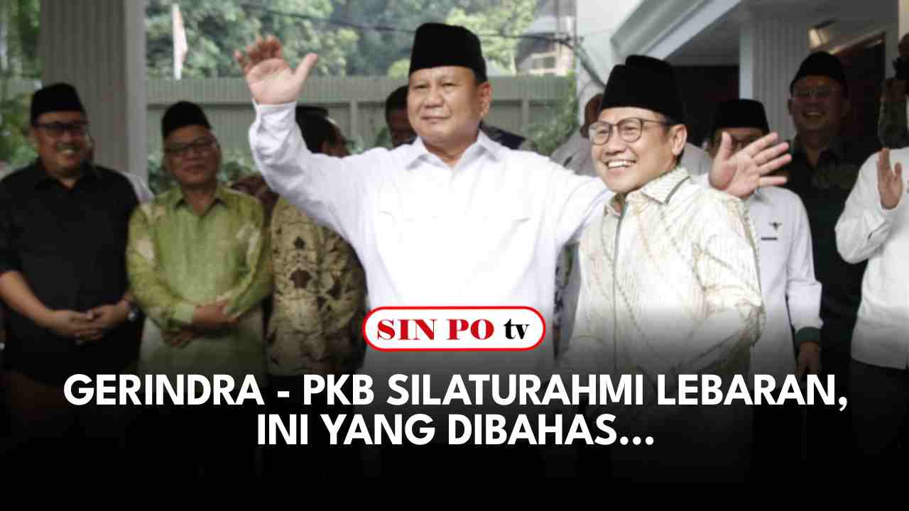 Ketua Umum Partai Gerindra Prabowo Subianto dan Ketua Umum PKB Muhaimin Iskandar