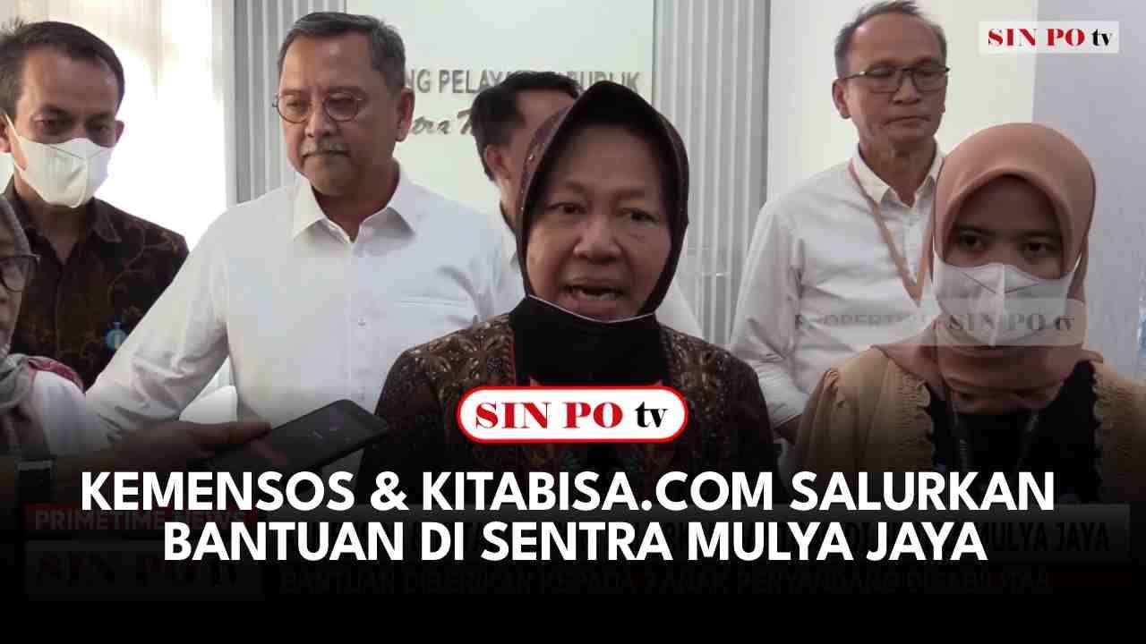 Kemensos & Kitabisa.Com Salurkan Bantuan Di Sentra Mulya Jaya