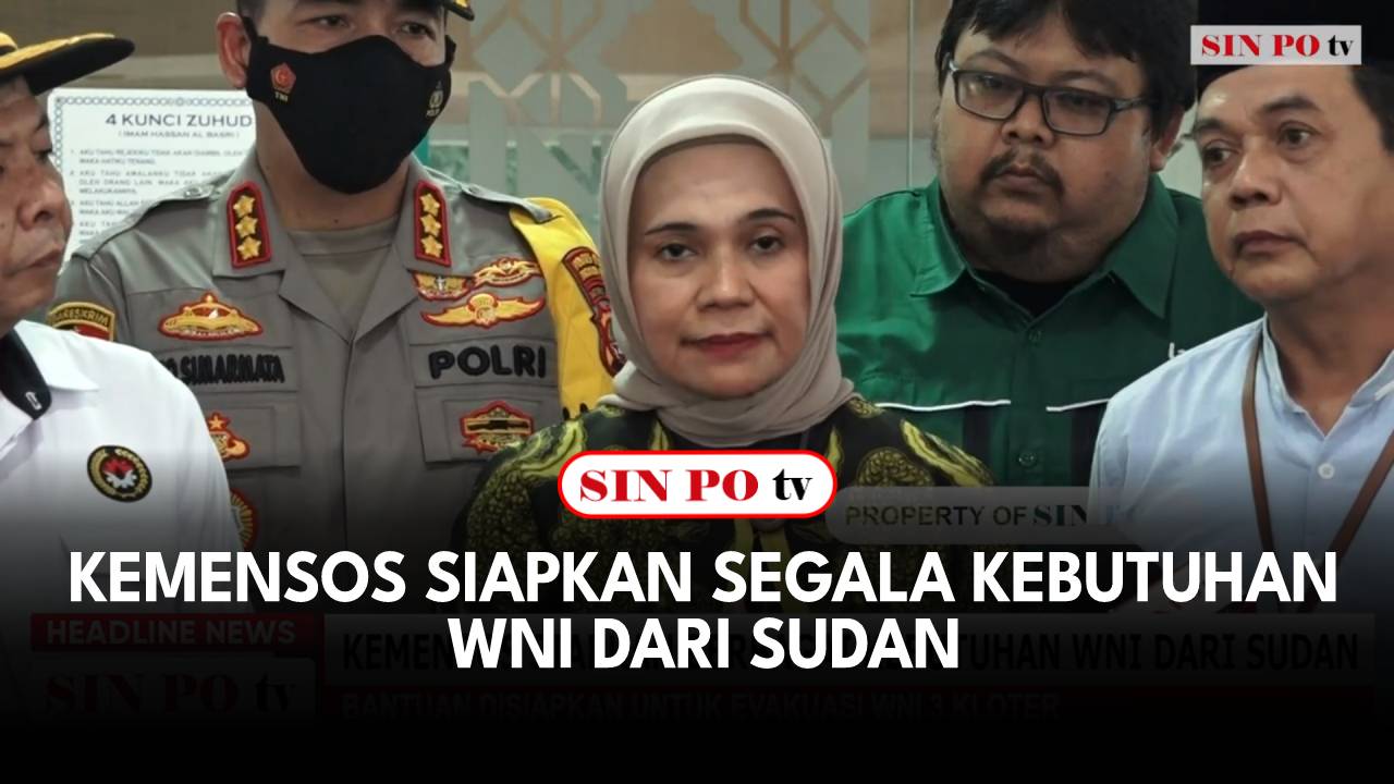 Kemensos Siapkan Segala Kebutuhan WNI Dari Sudan