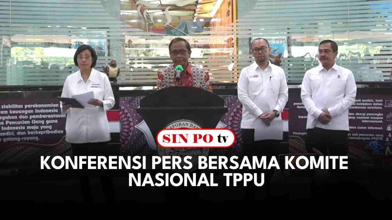 Konferensi Pers Bersama Komite Nasional TPPU