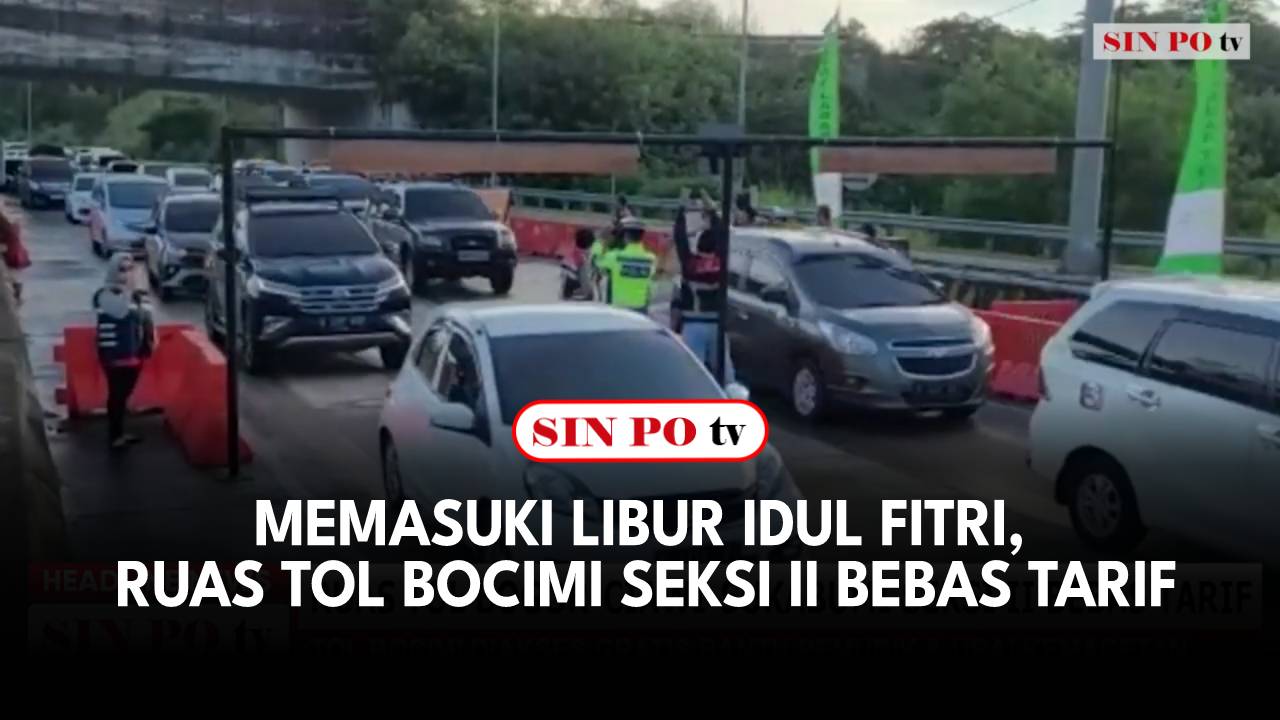 Ruas Tol Bocimi Seksi II Bebas Tarif