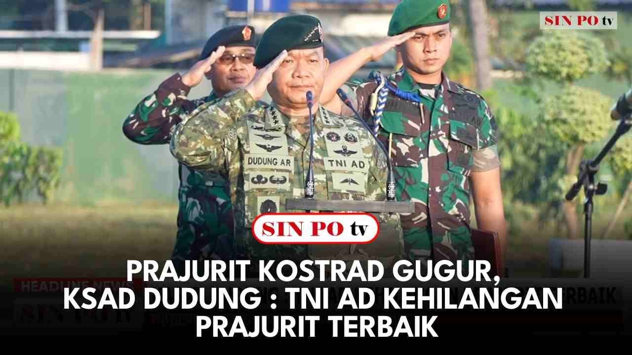 Penghormatan Terakhir Untuk Prajurit Tengkorak Kostrad