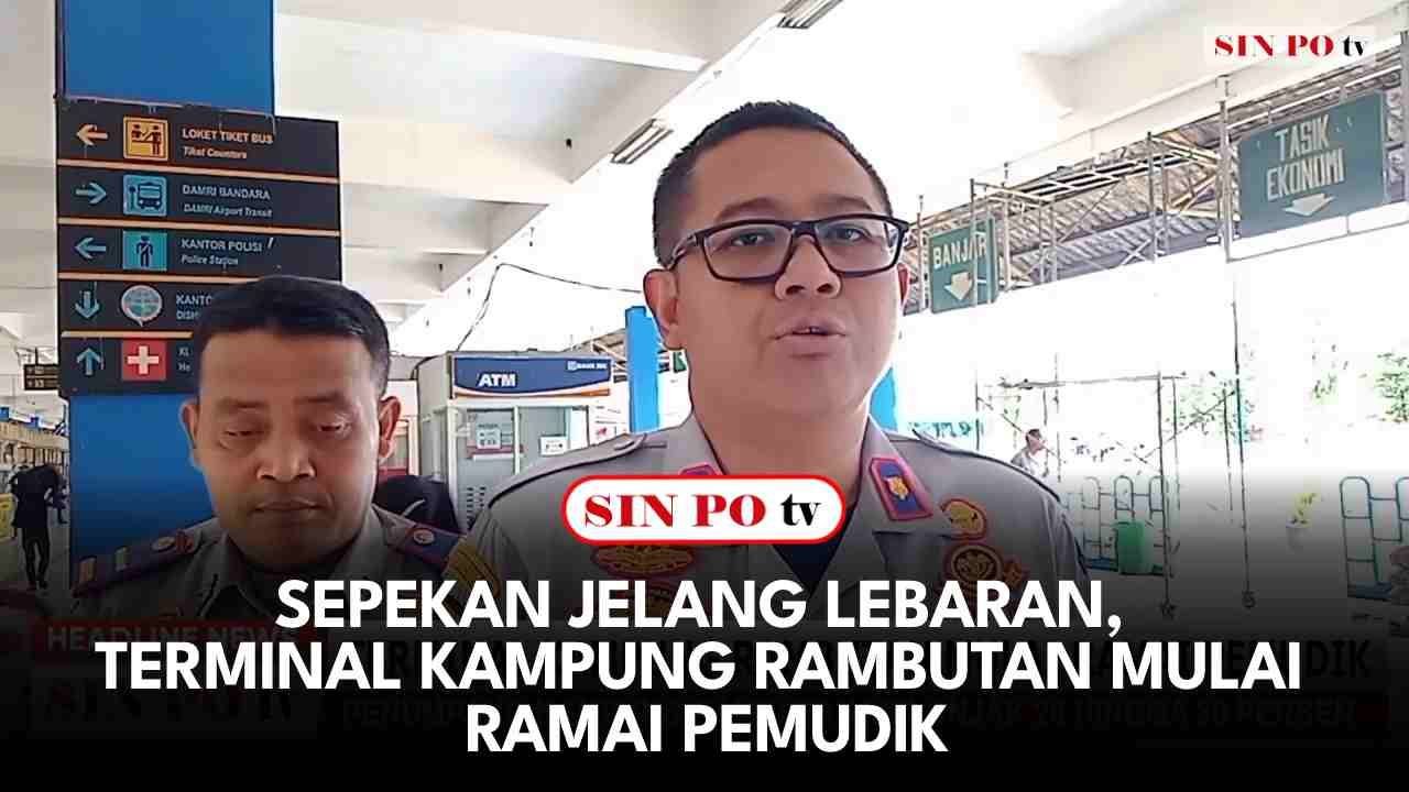 Sepekan Jelang Lebaran, Terminal Kampung Rambutan Mulai Ramai Pemudik