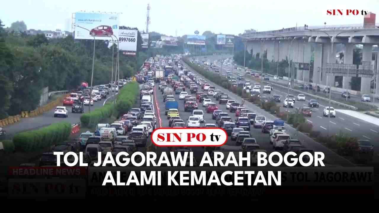 Tol Jagorawi Arah Bogor Alami Kemacetan