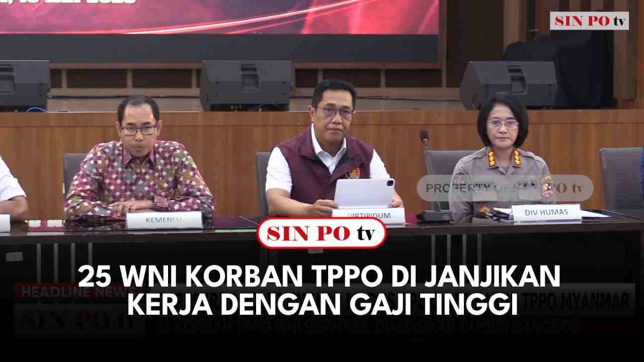 25 WNI Korban TPPO Di Janjikan Kerja Dengan Gaji Tinggi