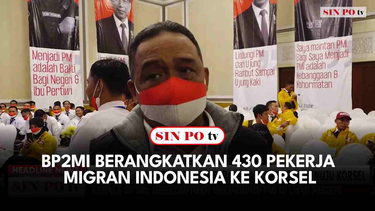 BP2MI Berangkatkan 430 Pekerja Migran Indonesia Ke Korsel