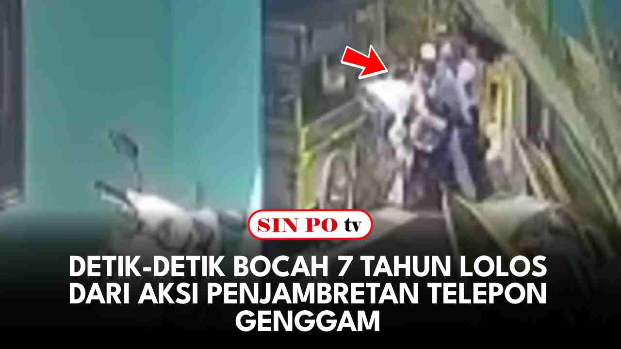 Detik-Detik Bocah 7 Tahun Lolos Dari Aksi Penjambretan Telepon Genggam