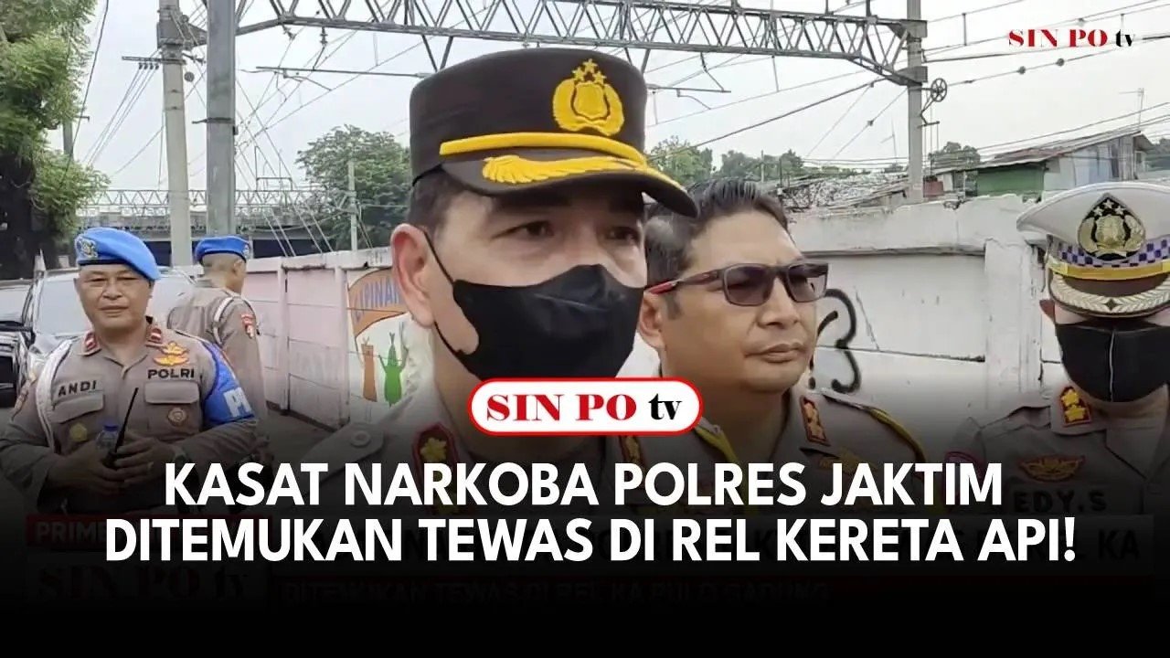 Kasat Narkoba Polres Jaktim Ditemukan Tewas di Rel Kereta Api!