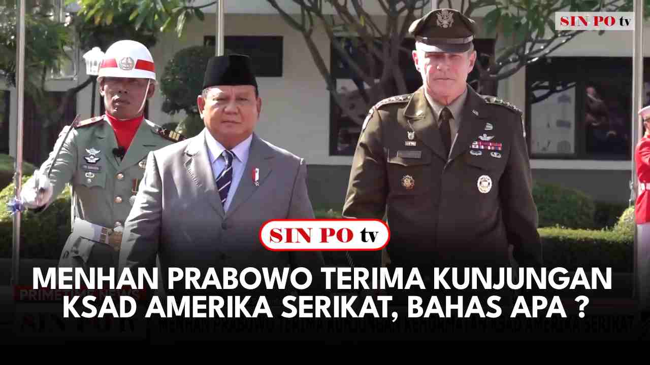 Menteri Pertahanan Prabowo Subianto dan Kepala Staf Angkatan Darat Amerika Serikat James Charles Mcconvile