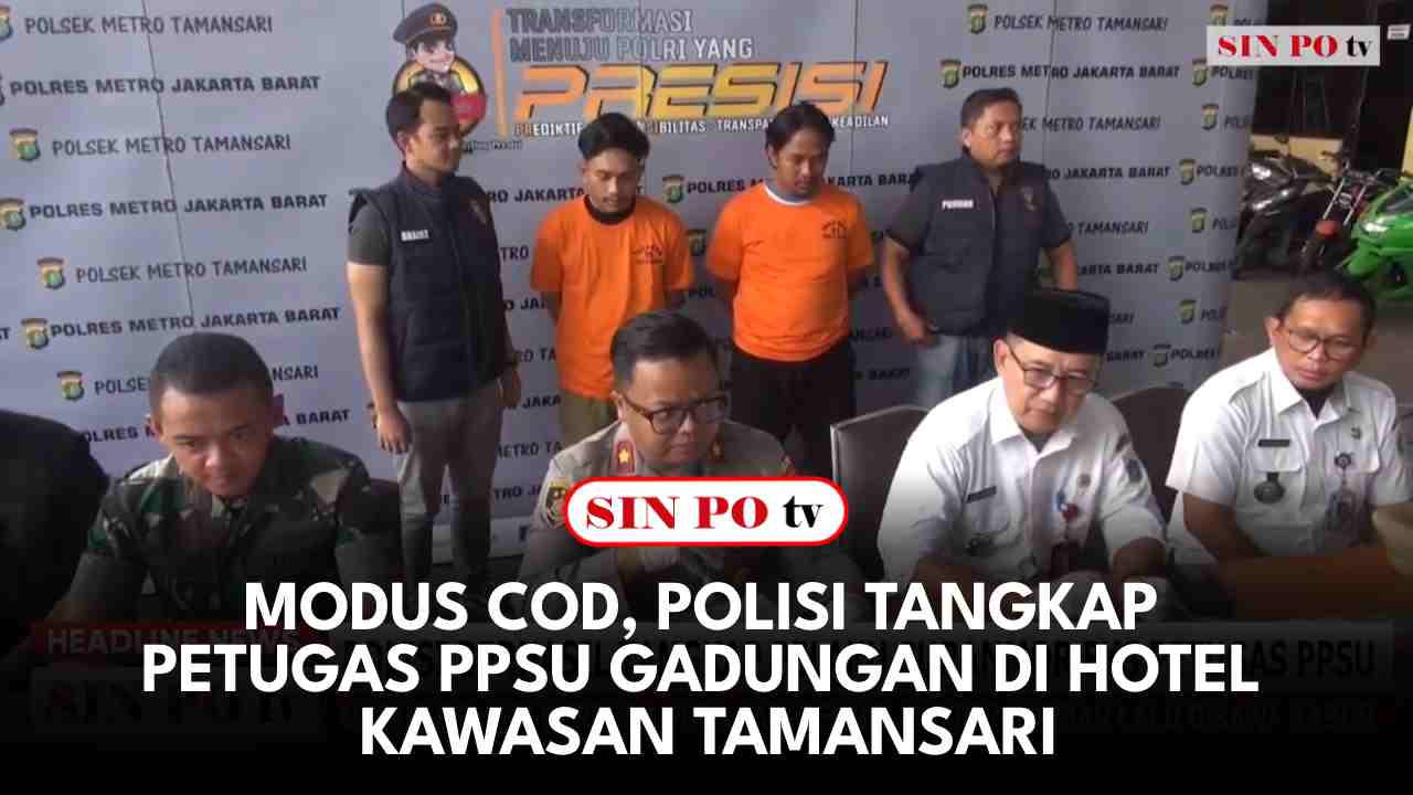 Polisi Tangkap Petugas PPSU Gadungan di Hotel Kawasan Tamansari