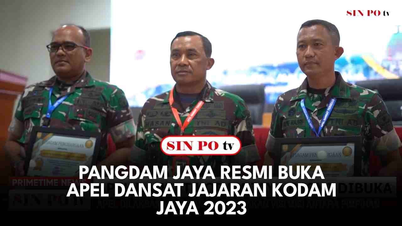 Pangdam Jaya Resmi Buka Apel Dansat Jajaran Kodam Jaya 2023