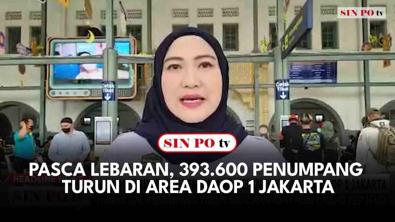 Pasca Lebaran, 393.600 Penumpang Turun Di Area Daop 1 Jakarta