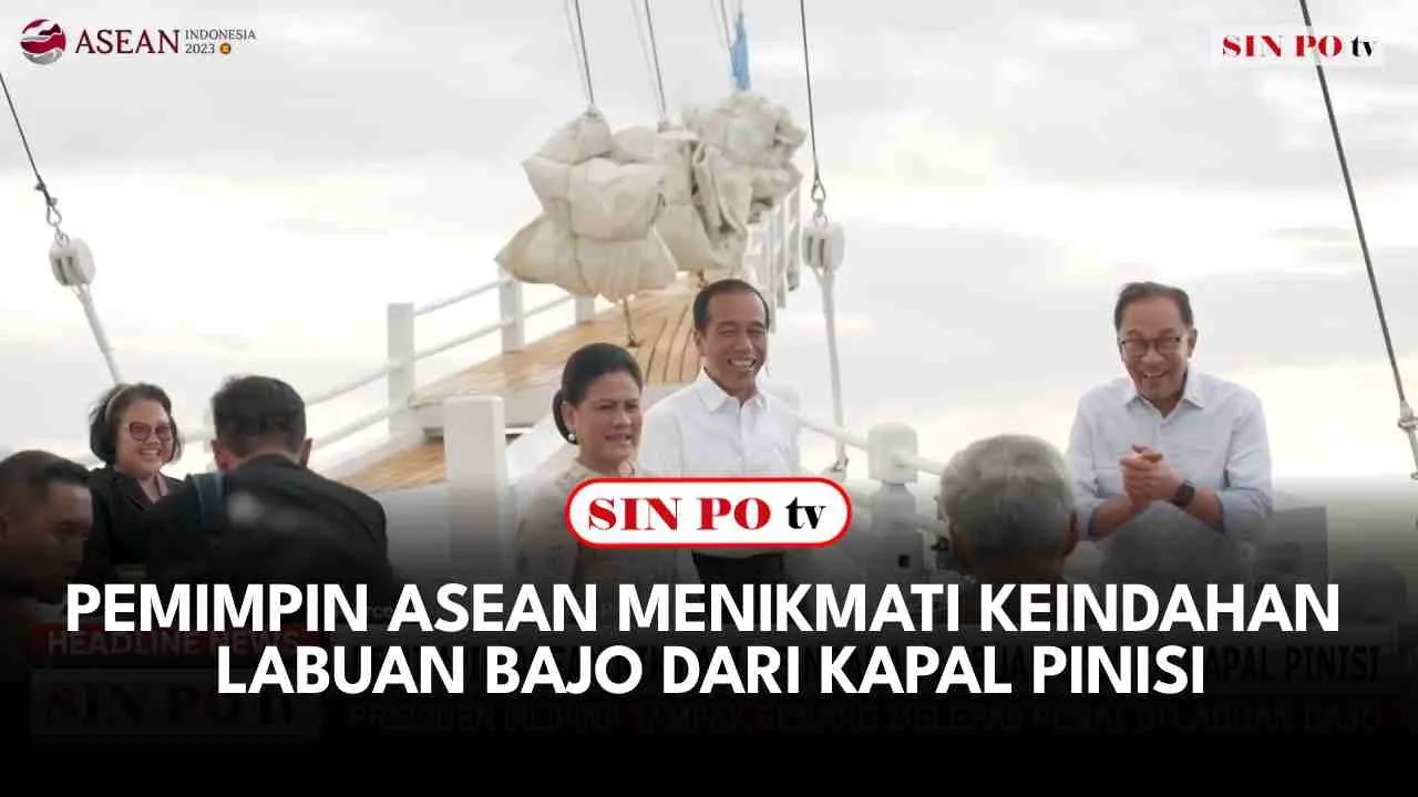 Pemimpin Asean Menikmati Keindahan Labuan Bajo Dari Kapal Pinisi