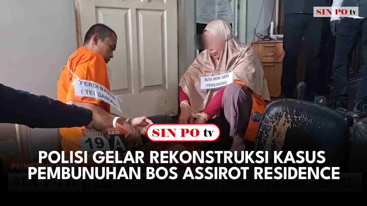 Polisi Gelar Rekonstruksi Kasus Pembunuhan Bos Assirot Residence