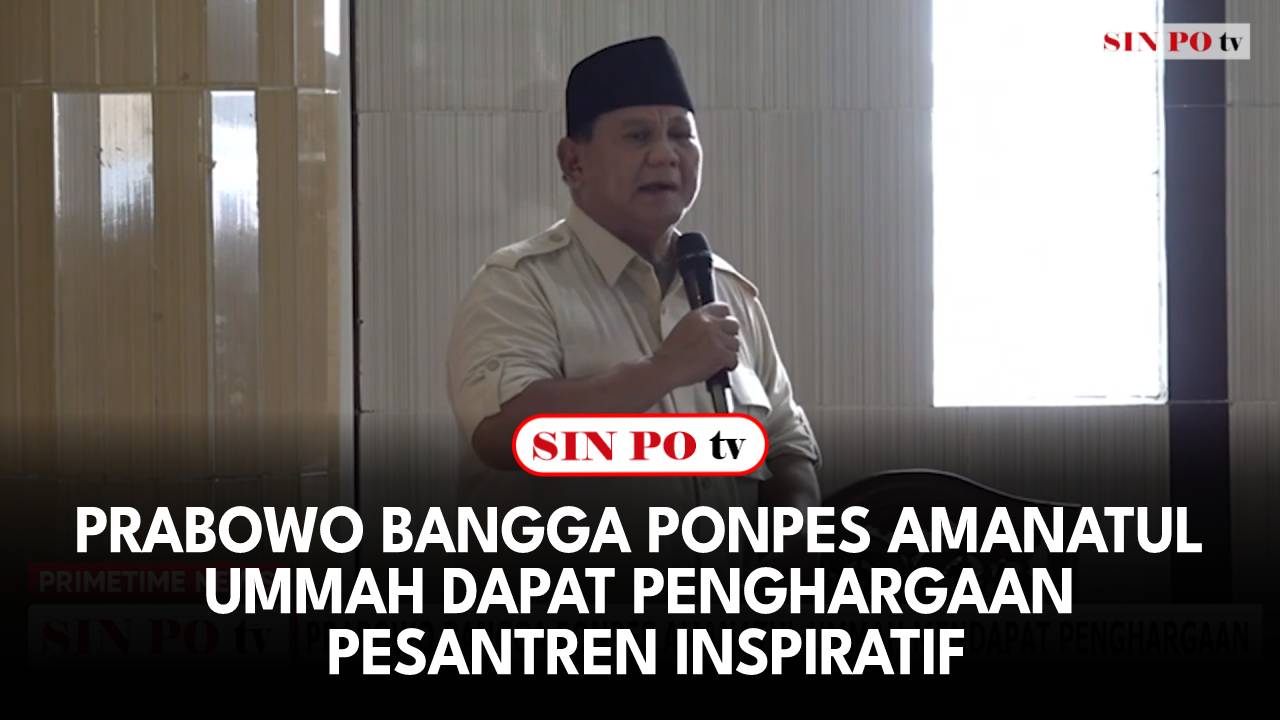 Prabowo Subianto di Pondok Pesantren Amanatul Ummah