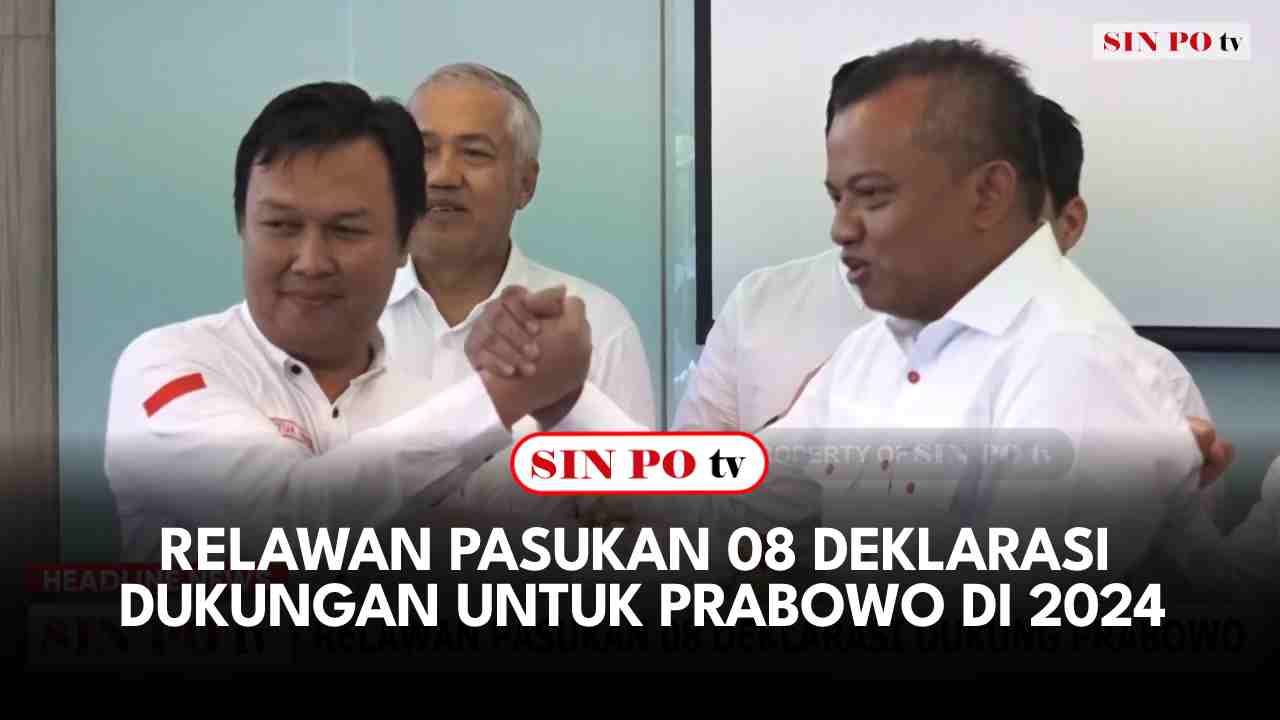 Relawan Pasukan 08 Deklarasi Dukungan Untuk Prabowo Di 2024