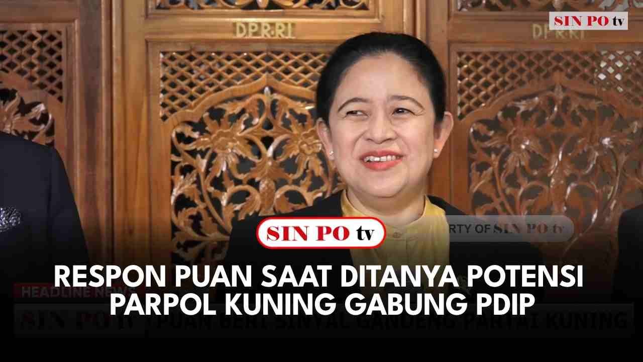 Respon Puan Saat Ditanya Potensi Parpol Kuning Gabung PDIP