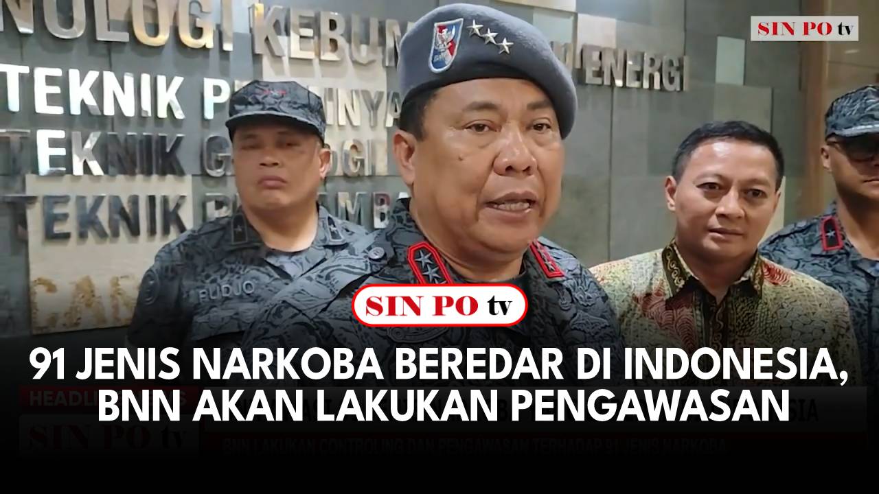 91 Jenis Narkoba Beredar Di Indonesia, BNN Akan Lakukan Pengawasan